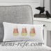 Cathys Concepts Personalized Candy Corn Cotton Lumbar Pillow YCT4684